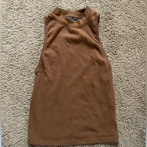 Zara high neck tank